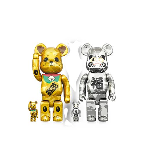 Bearbrick x Van Gogh Museum Floral Pattern 50th Anniversary 1000%